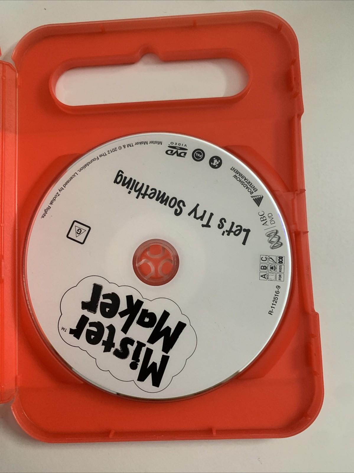 Mister Maker : Let's Try Something (DVD, 2011) ABC Kids Region 4