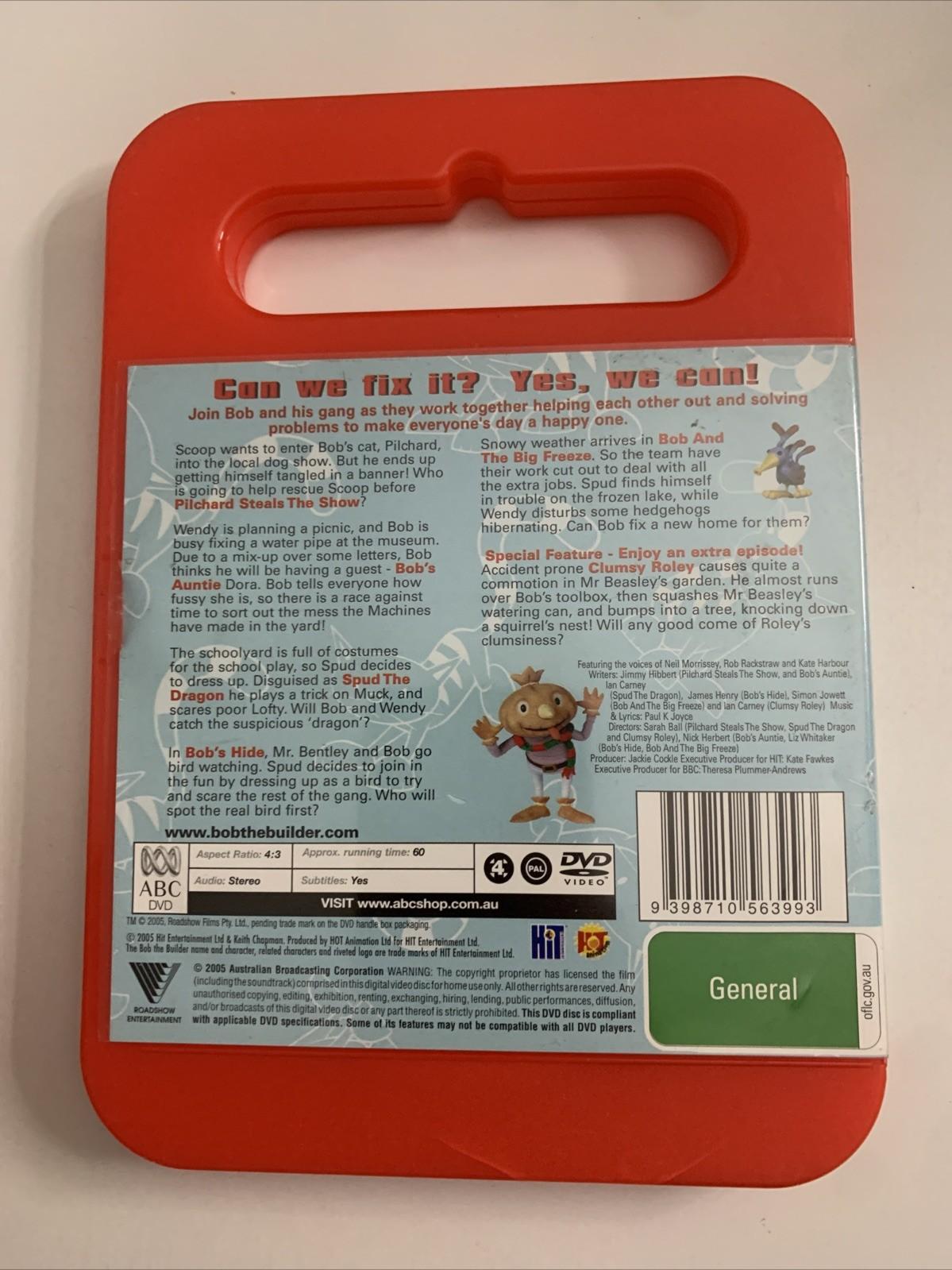 Bob The Builder : Pilchard Steals The Show (DVD, 2005) Region 4