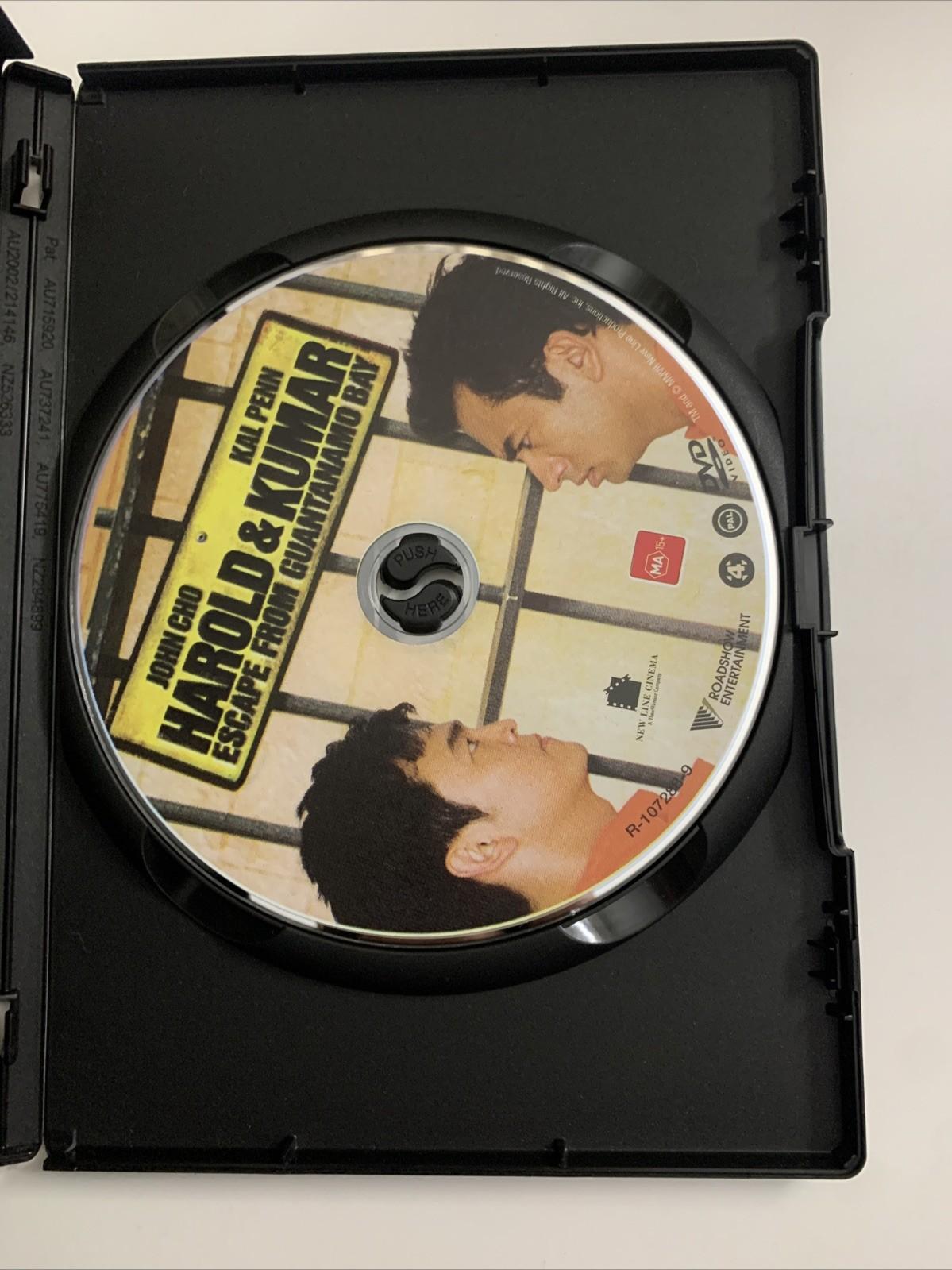Harold And Kumar Escape From Guantanamo Bay (DVD, 2008) Region 4