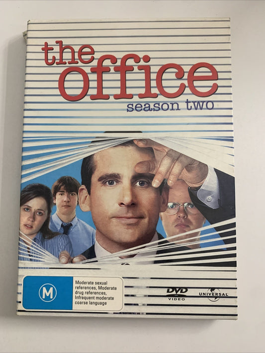 The Office : Season 2 (DVD, 2005) Steve Carrel Region 4 &2