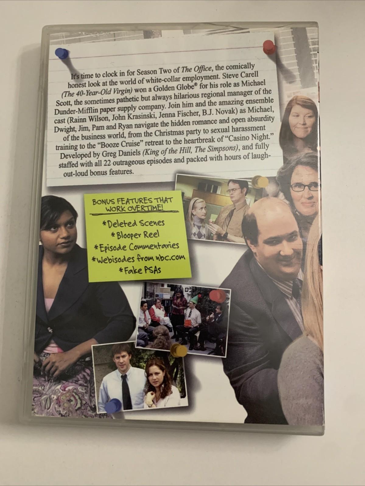 The Office : Season 2 (DVD, 2005) Steve Carrel Region 4 &2