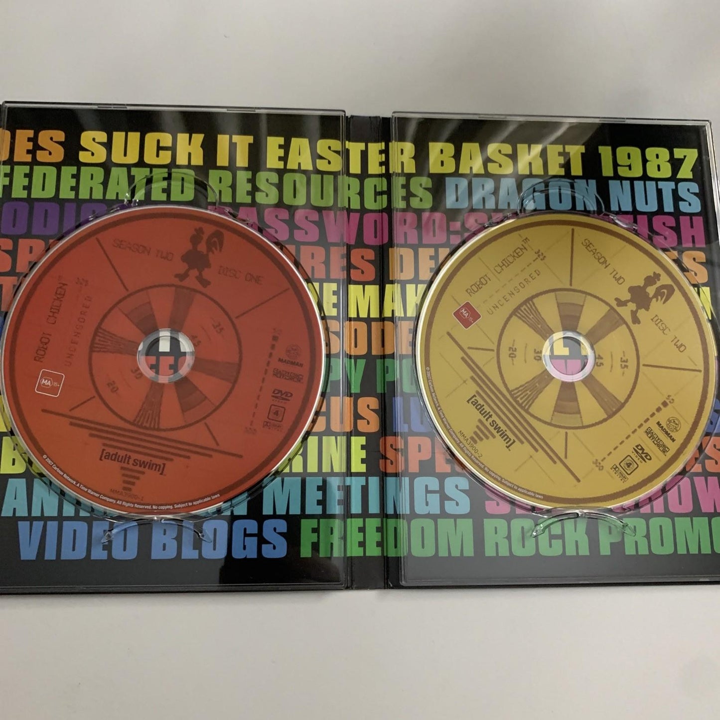 Robot Chicken : Season 2 (DVD, 2005, 2-Disc) Madman Region 4