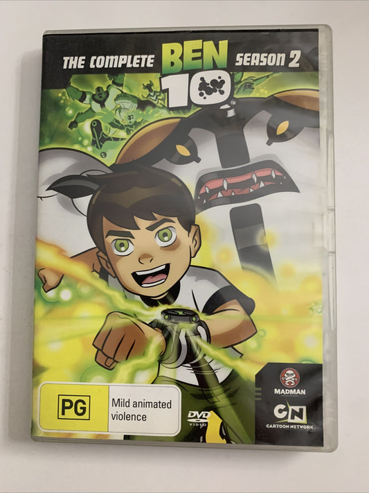 Ben 10 : The Complete Season 2 (DVD, 2006) Region 4
