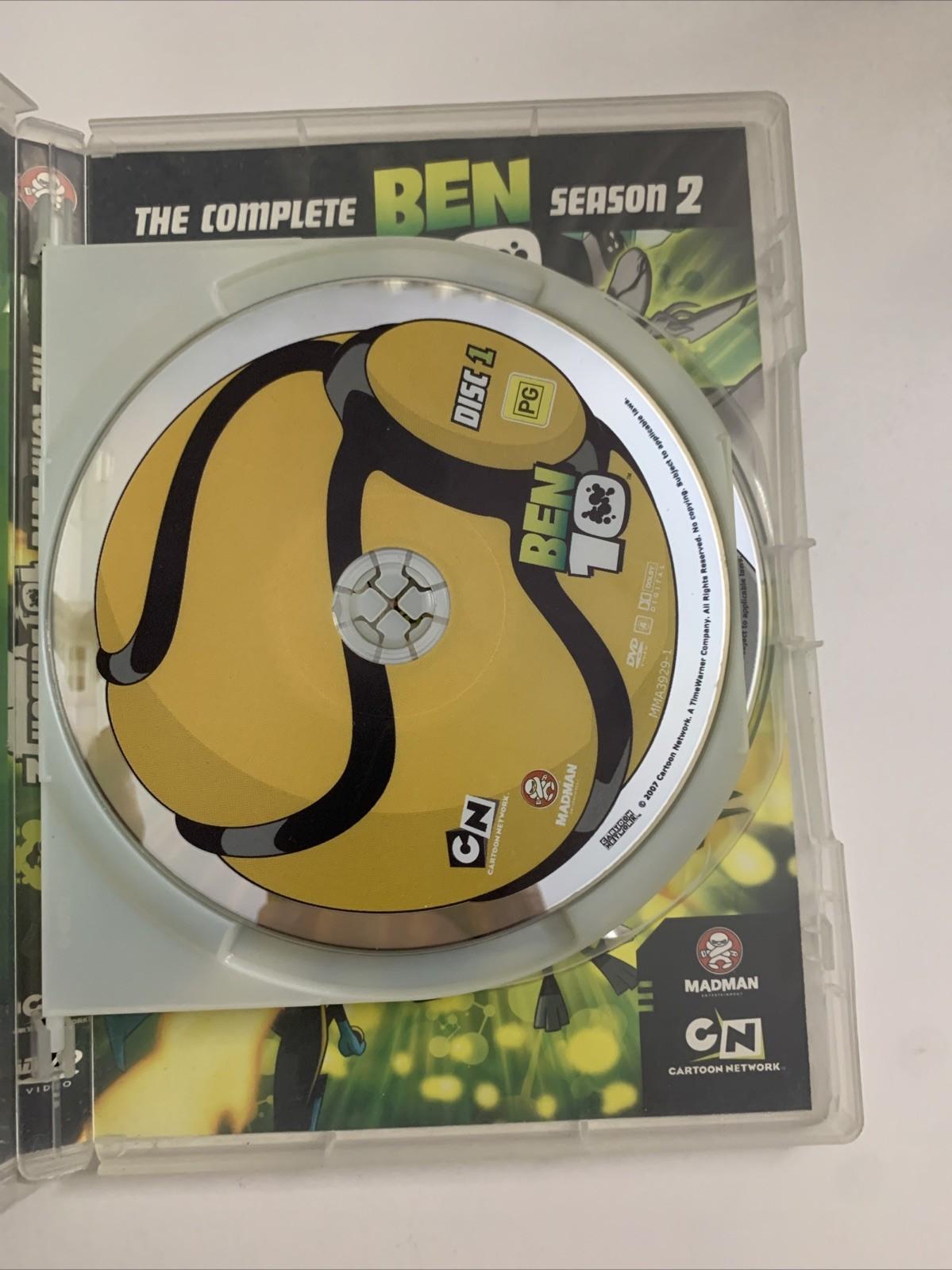 Ben 10 : The Complete Season 2 (DVD, 2006) Region 4