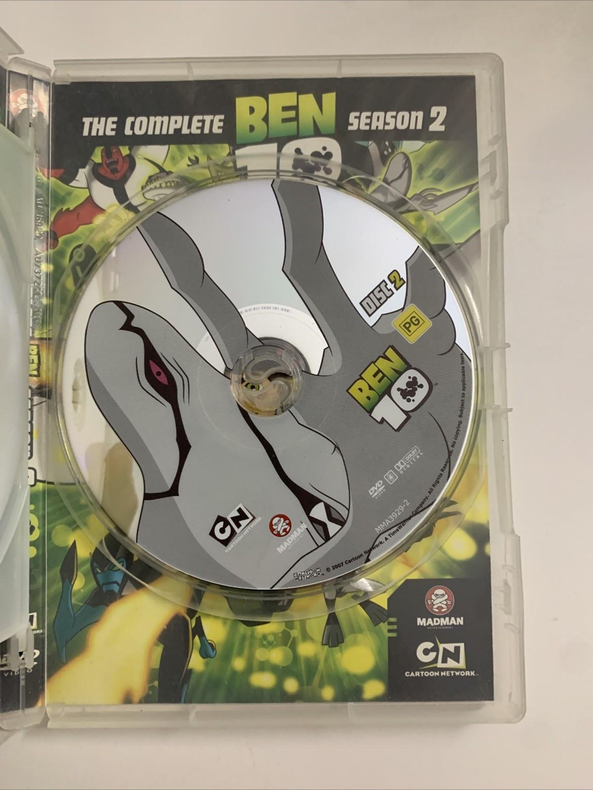 Ben 10 : The Complete Season 2 (DVD, 2006) Region 4