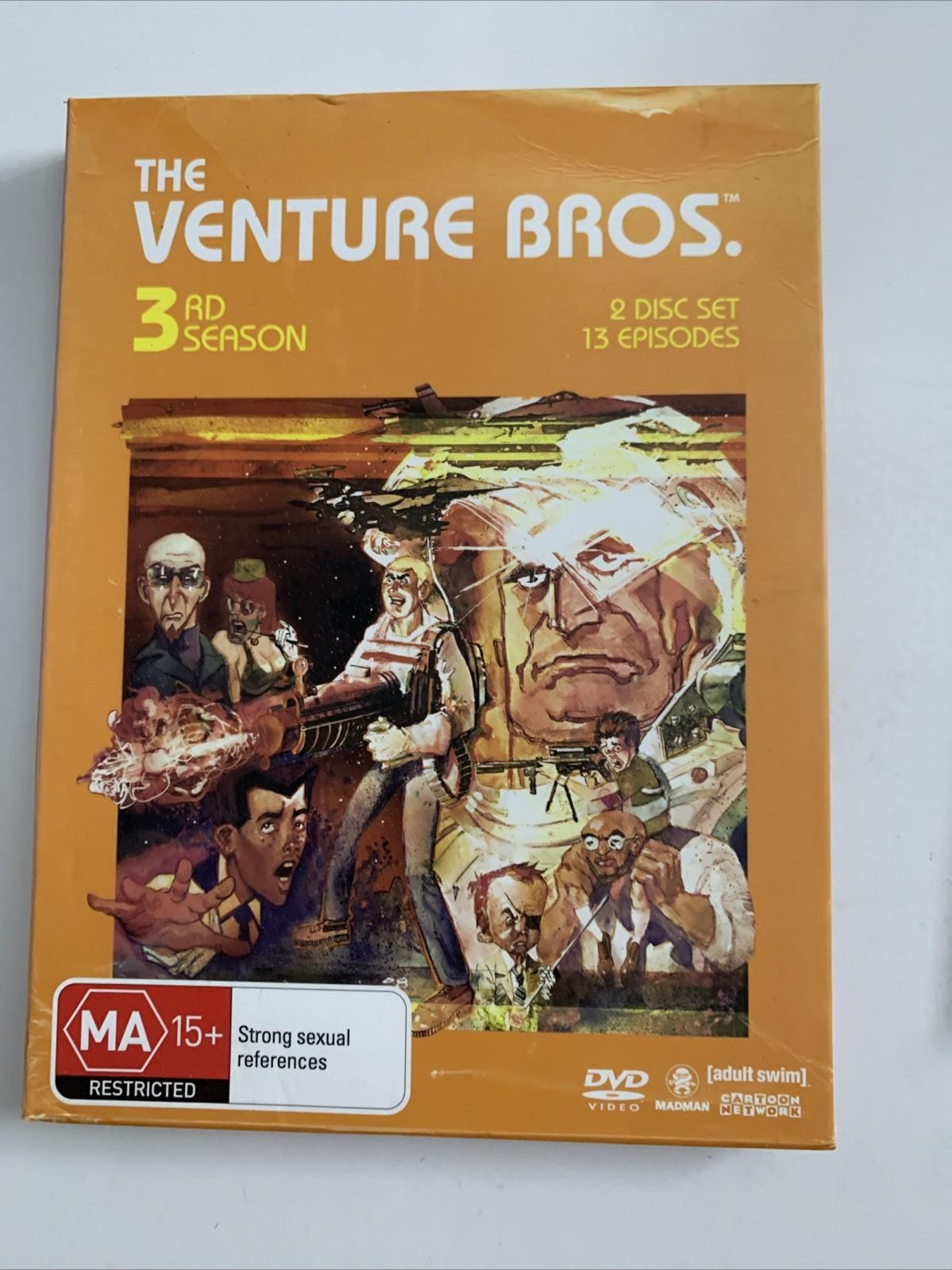 The Venture Bros : Season 3 (DVD, 2008, 2-Discs) Region 4