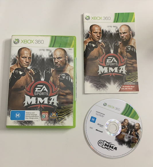 EA Sports MMA  Microsoft XBOX 360 PAL 2010 Game Complete