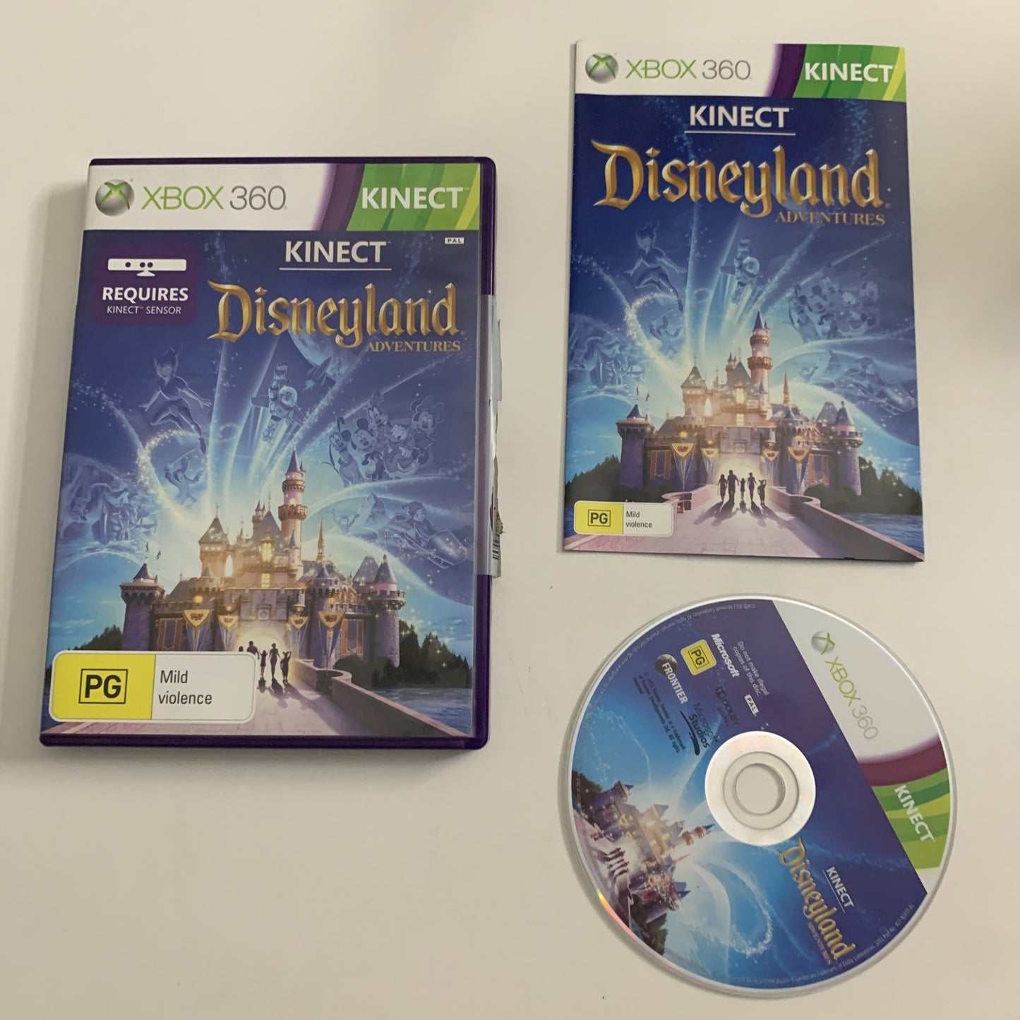 Kinect Disneyland Adventures  Microsoft XBOX 360 PAL Game