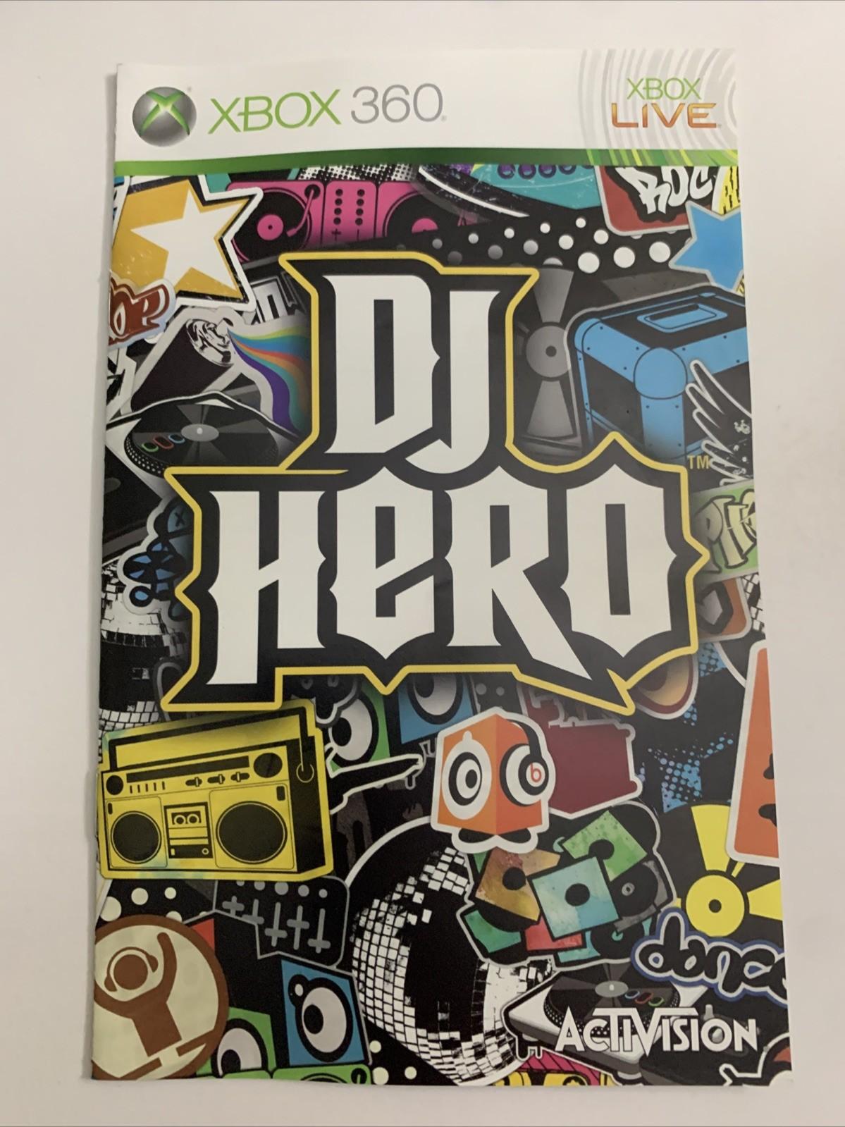 DJ Hero Microsft XBOX 360 PAL Game