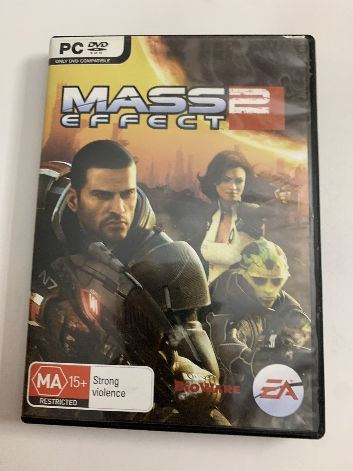 Mass Effect 2  PC DVD Windows Action RPG Shooter Game
