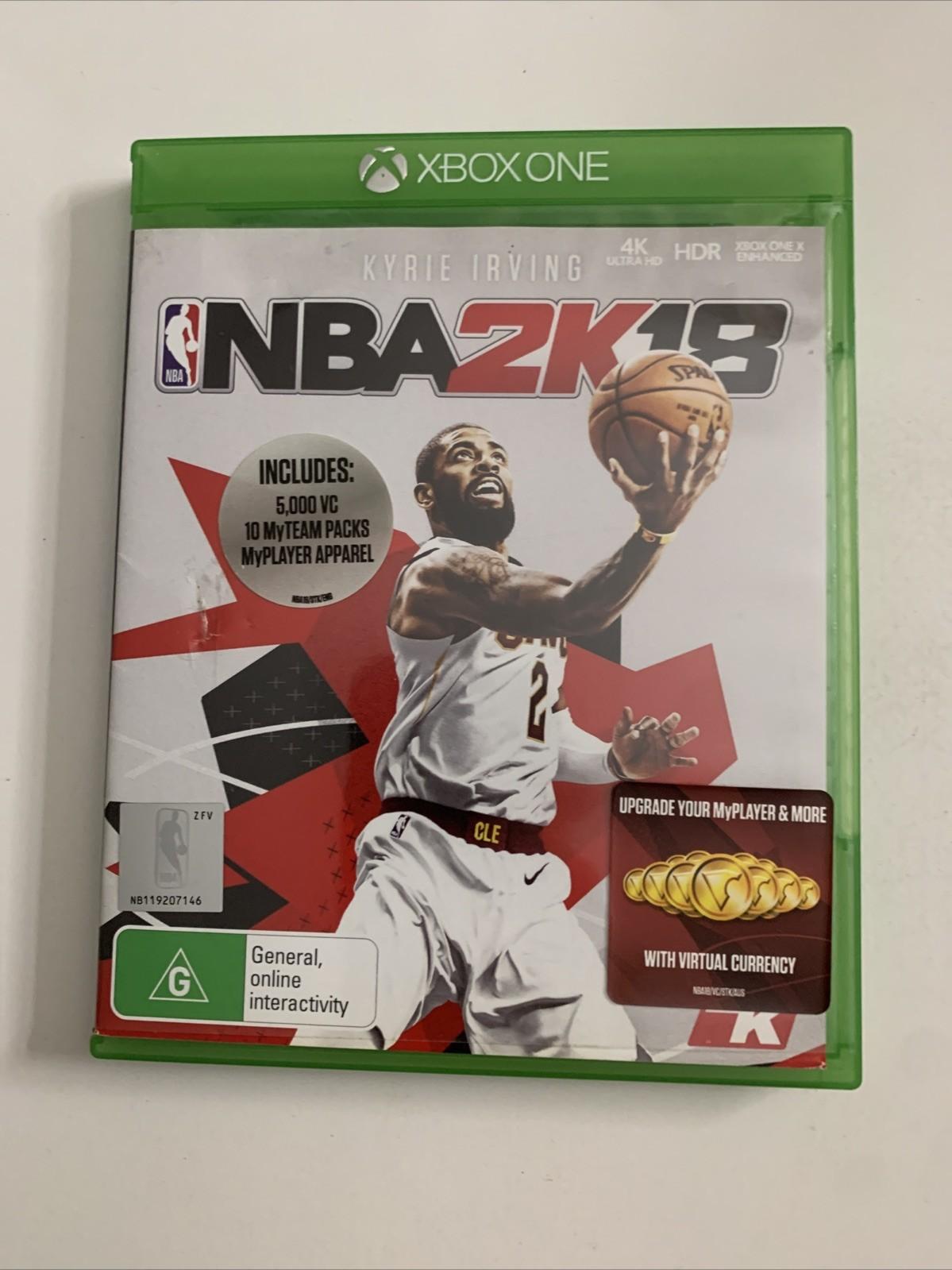 NBA 2K18 Microsoft Xbox One Game Complete