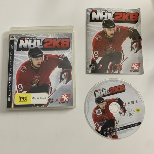 NHL 2K8  PS3 Playstation 3 Game Complete