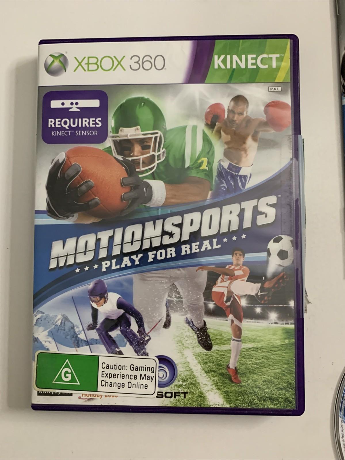 Motionsports Kinect Microsoft XBOX 360 PAL Game Complete
