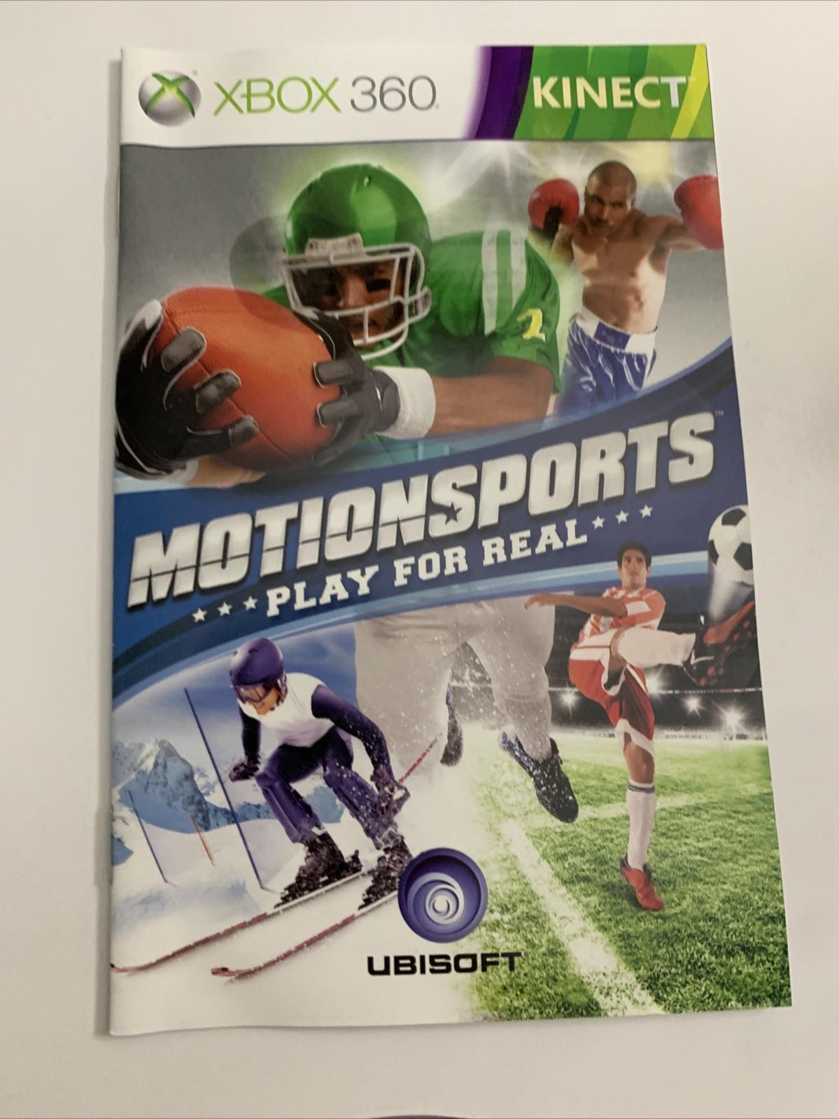 Motionsports Kinect Microsoft XBOX 360 PAL Game Complete