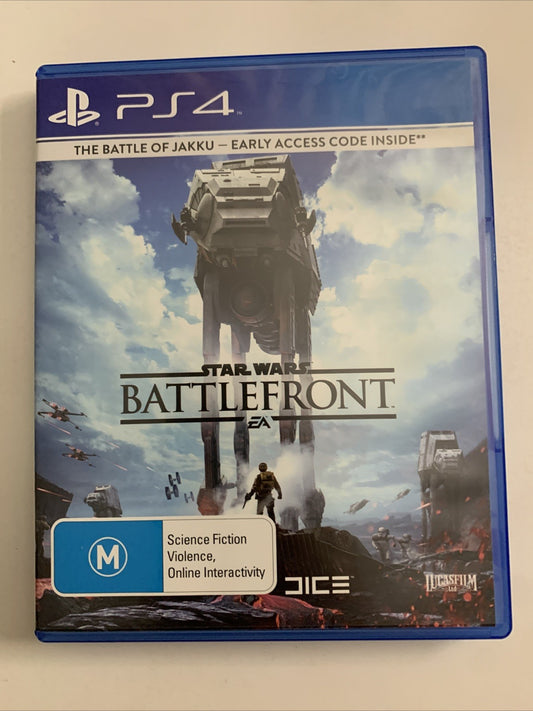 Star Wars Battlefront PS4 PlayStation 4 2015 Game