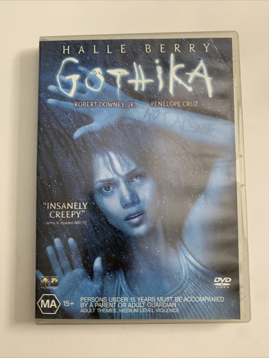 Gothika (DVD, 2003) Halle Berry, Robert Downey Jr. Penelope Cruz Horror Region 4