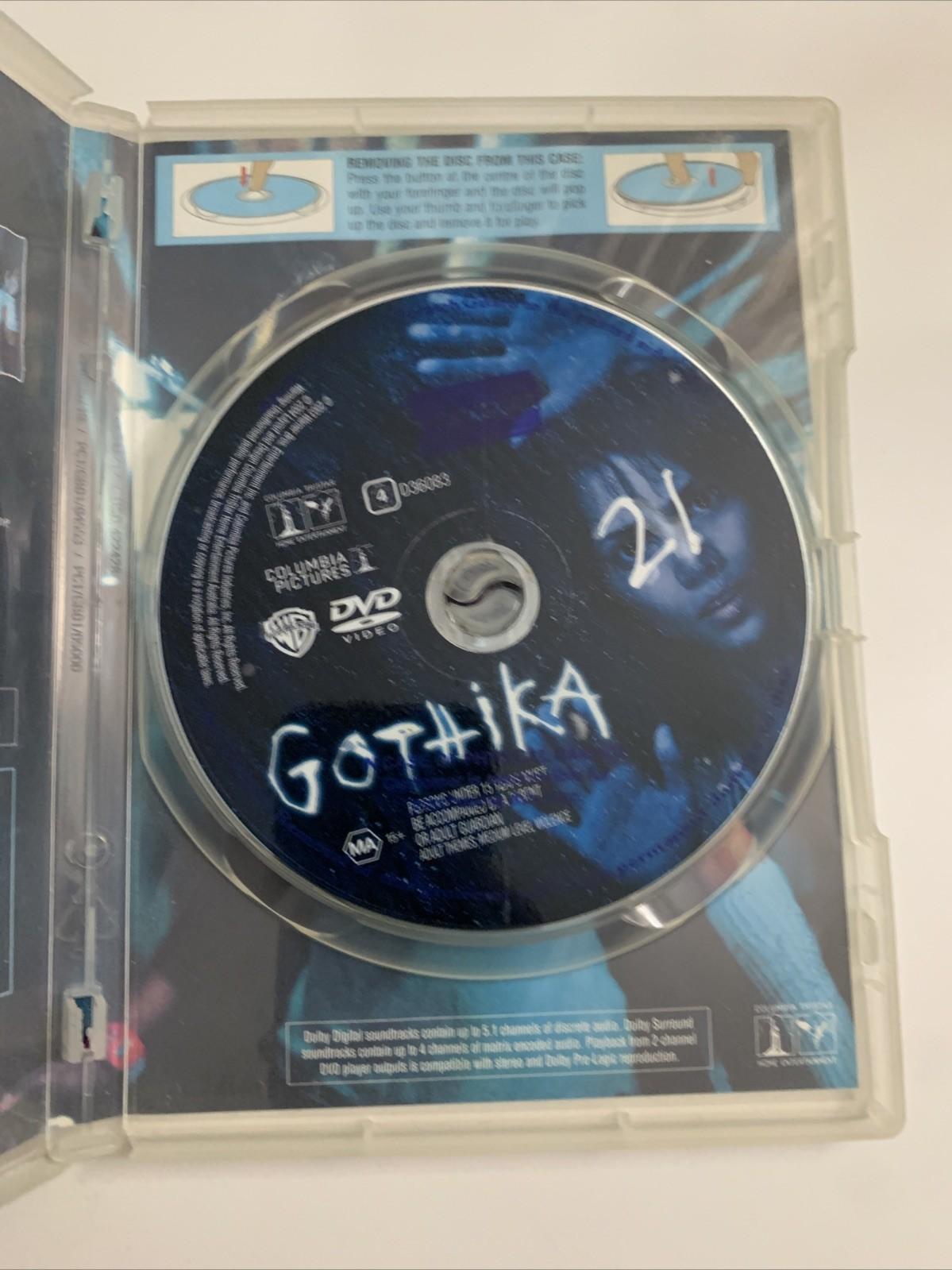 Gothika (DVD, 2003) Halle Berry, Robert Downey Jr. Penelope Cruz Horror Region 4