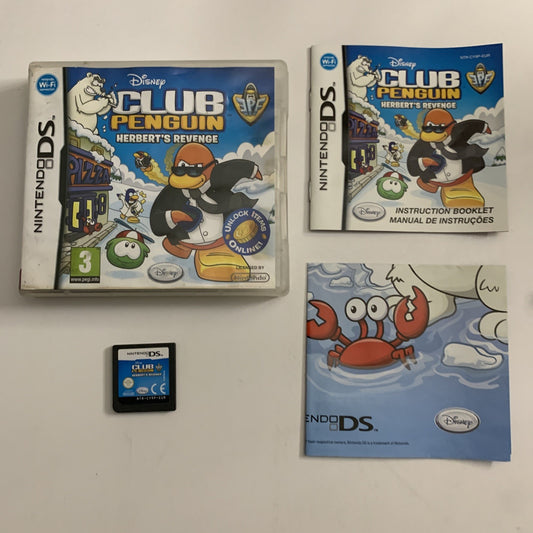 Disney Club Penguin: Herbert's Revenge 2010 NDS Nintendo DS Complete