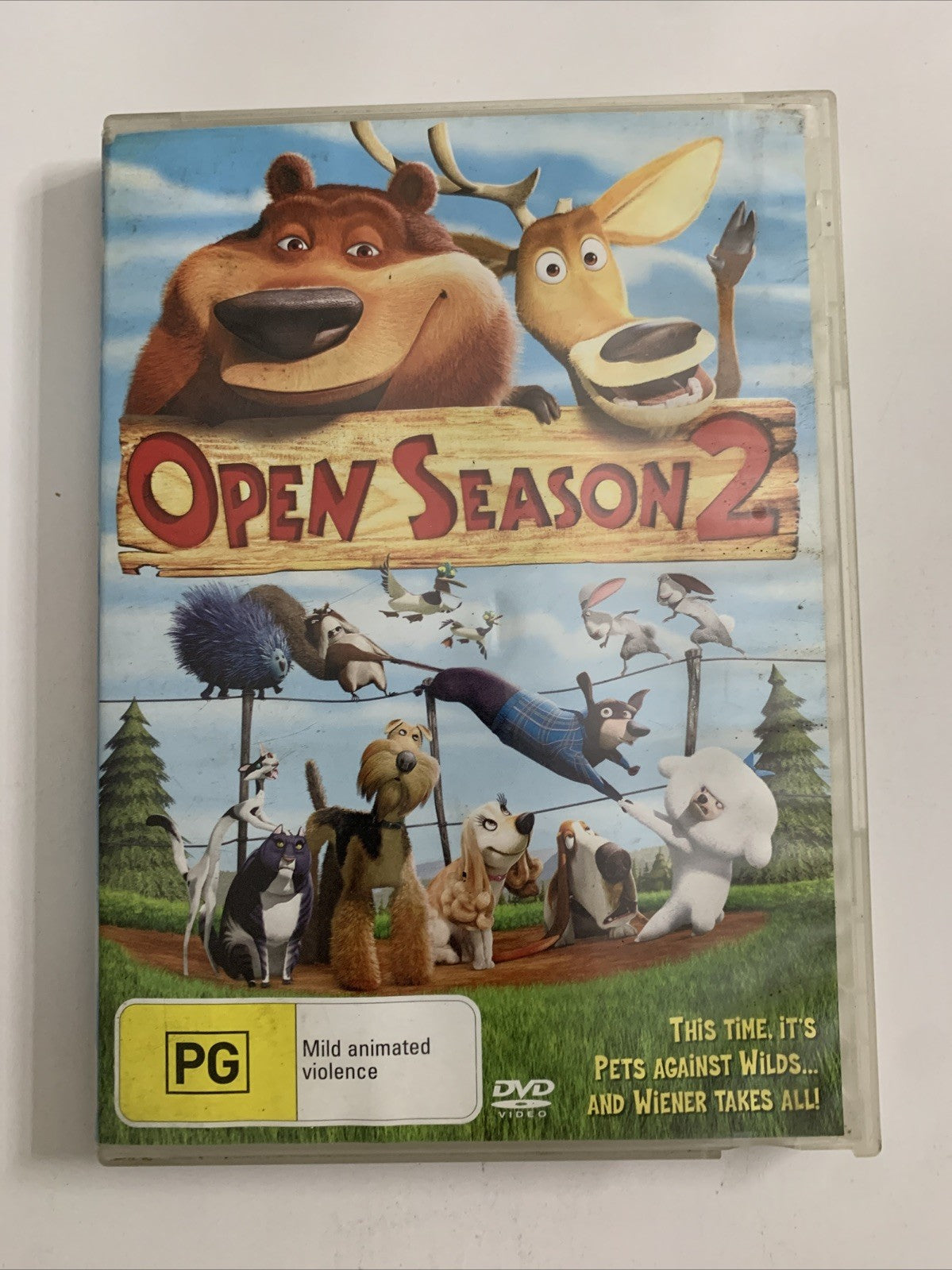 Open Season 2 (DVD, 2008) Animation Film Region 4
