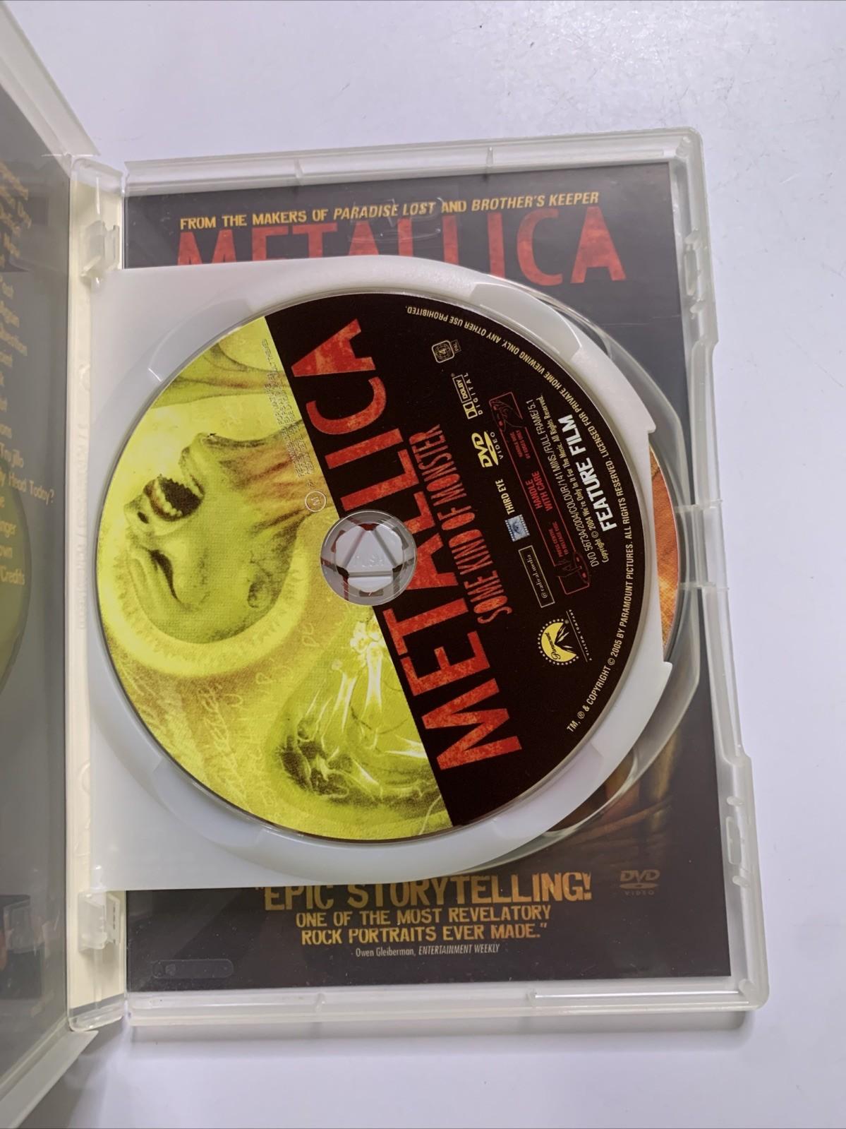 Metallica Some Kind Of Monster (DVD, 2004, 2-Discs) Region 4