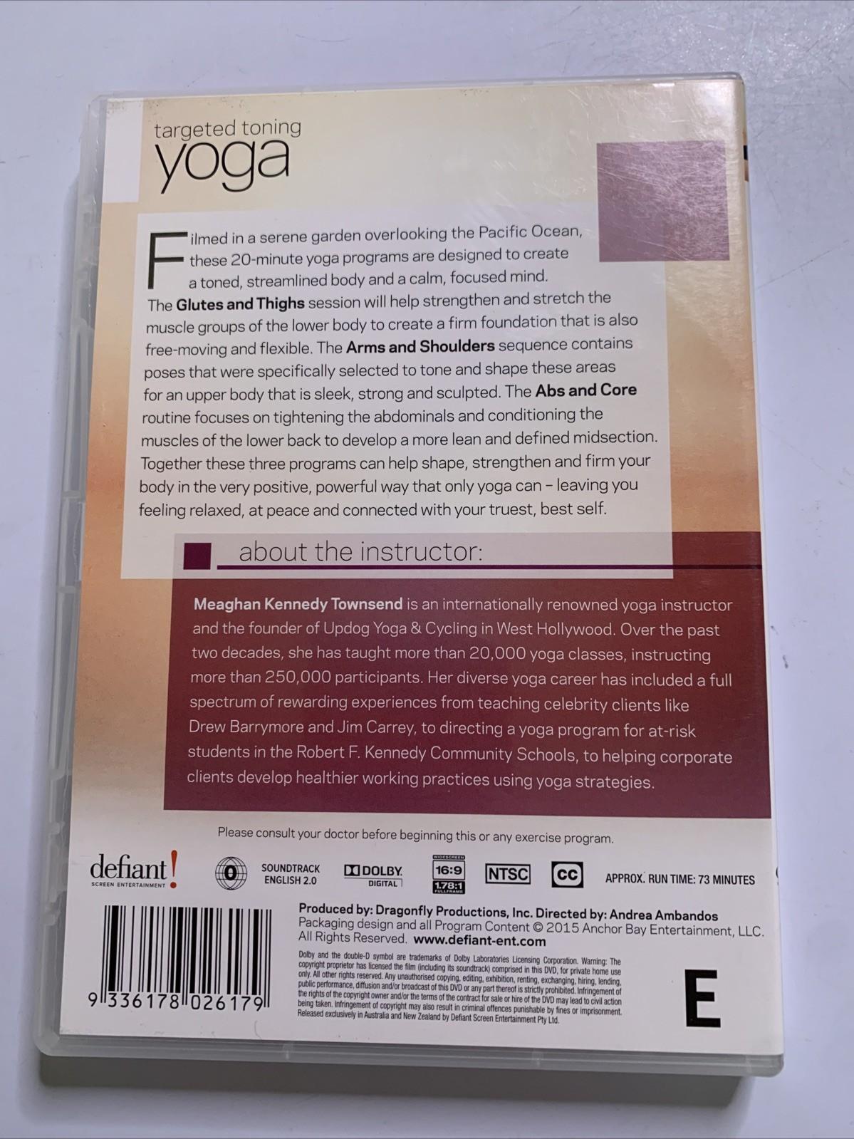 Element Targeted Toning Yoga (DVD, 2015) All Regions