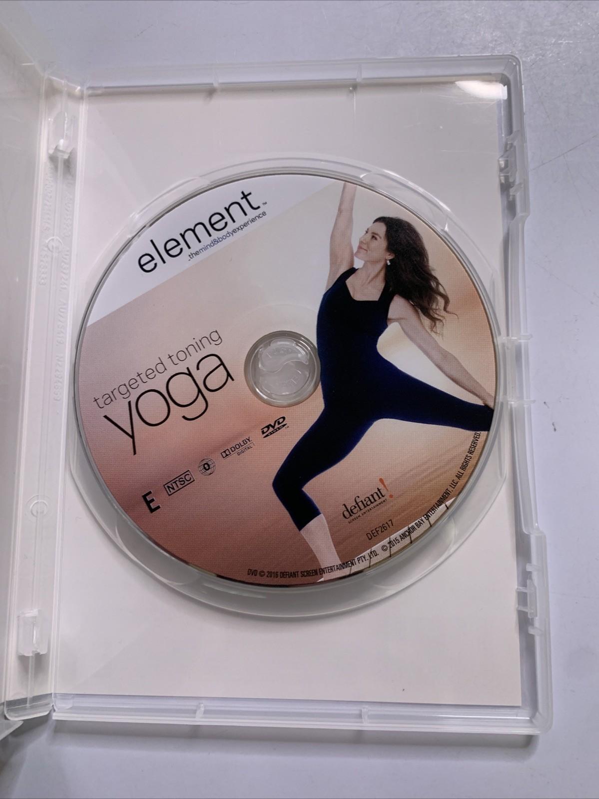 Element Targeted Toning Yoga (DVD, 2015) All Regions