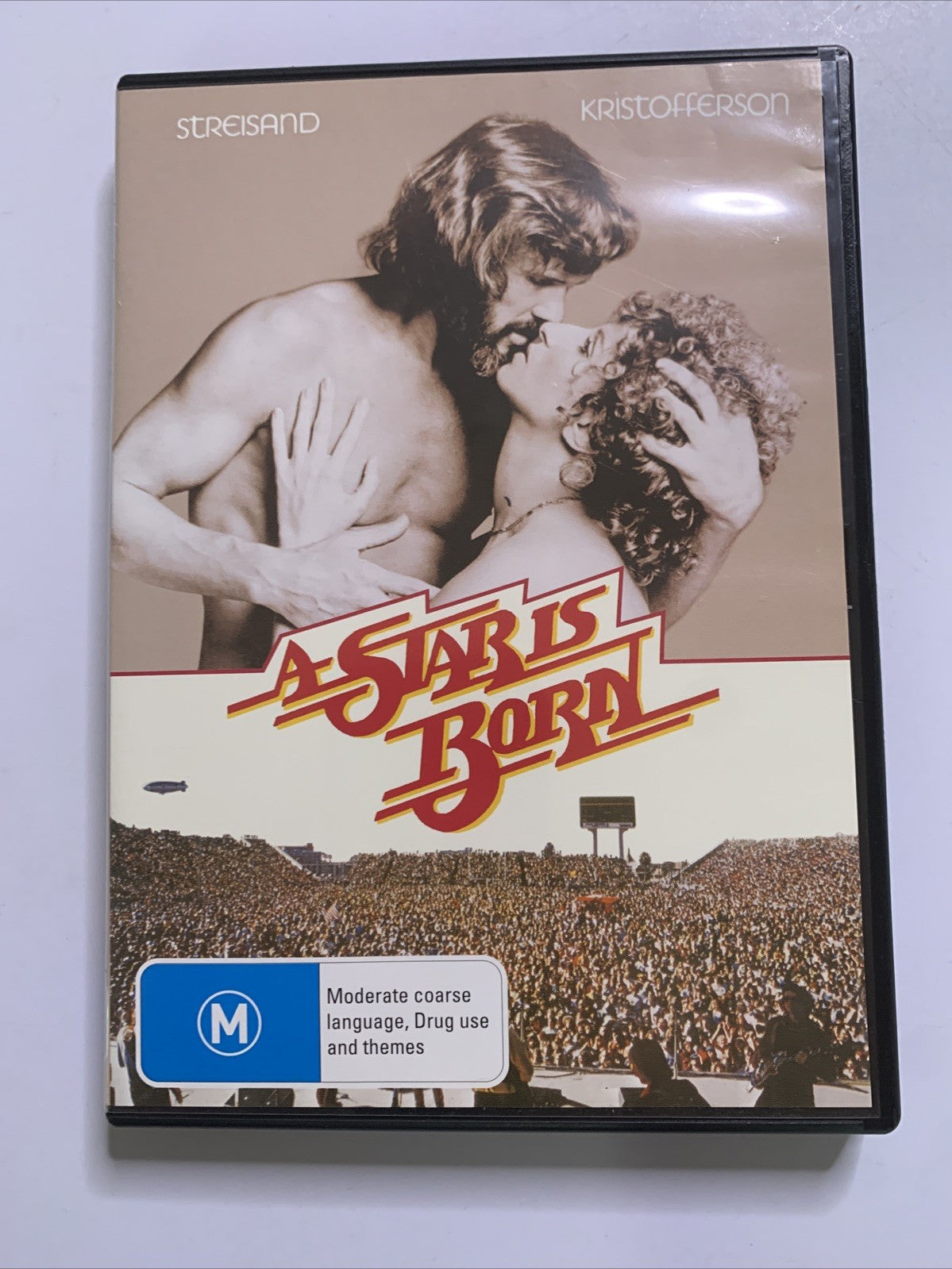 A Star Is Born (DVD, 1976) Barbra Streisand, Kris Kristofferson Region 4