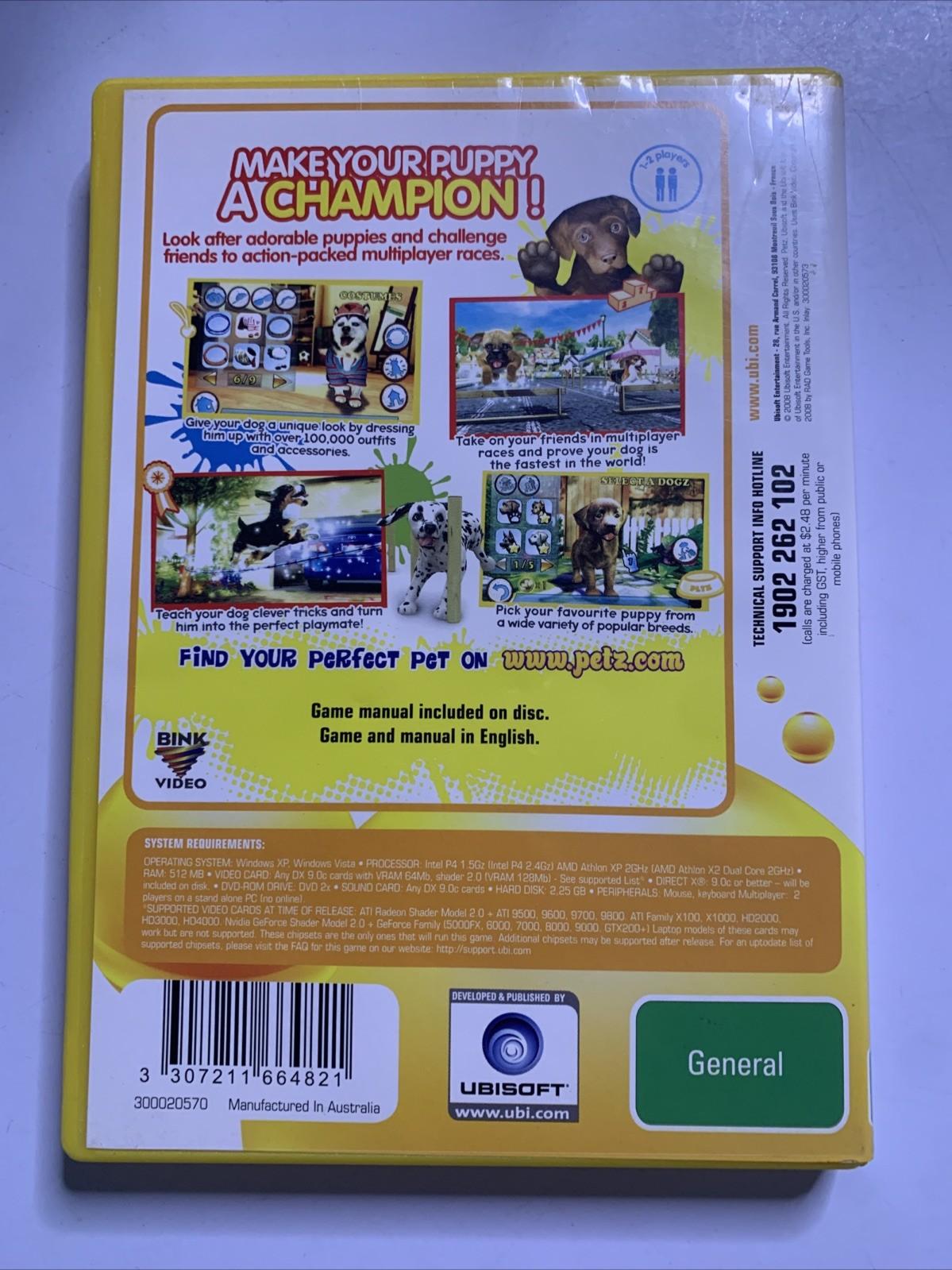 Petz Sports: Dog Playground PC DVD-ROM Windows Game