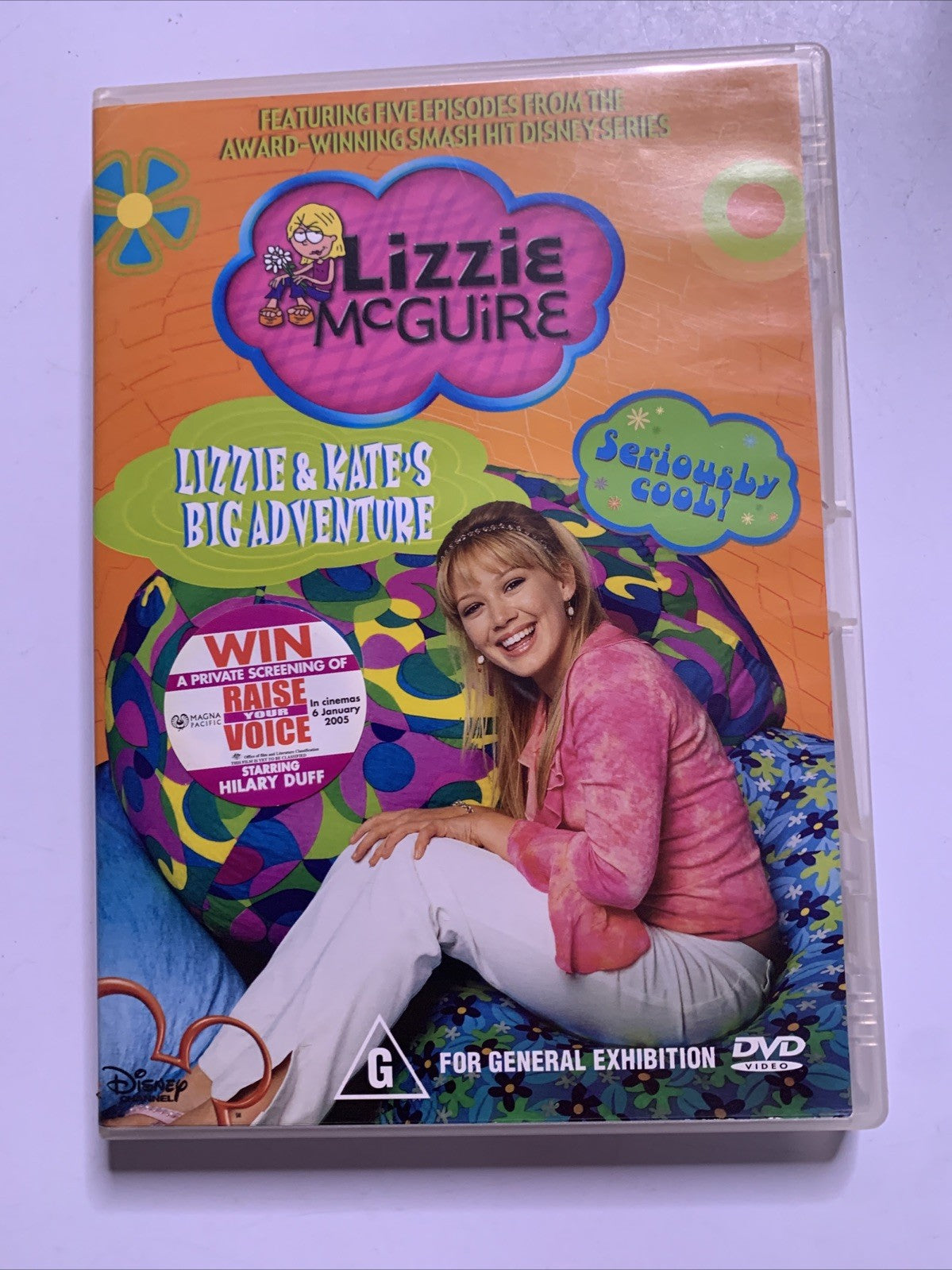 Lizzie Mcguire: Lizzie And Kate's Big Adventure (DVD, 2002) Region 4