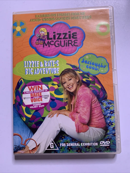 Lizzie Mcguire: Lizzie And Kate's Big Adventure (DVD, 2002) Region 4