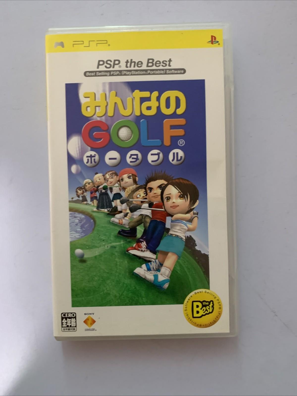 Everybody's Golf Portable 2005 Sony PlayStation PSP JAPAN Game Complete