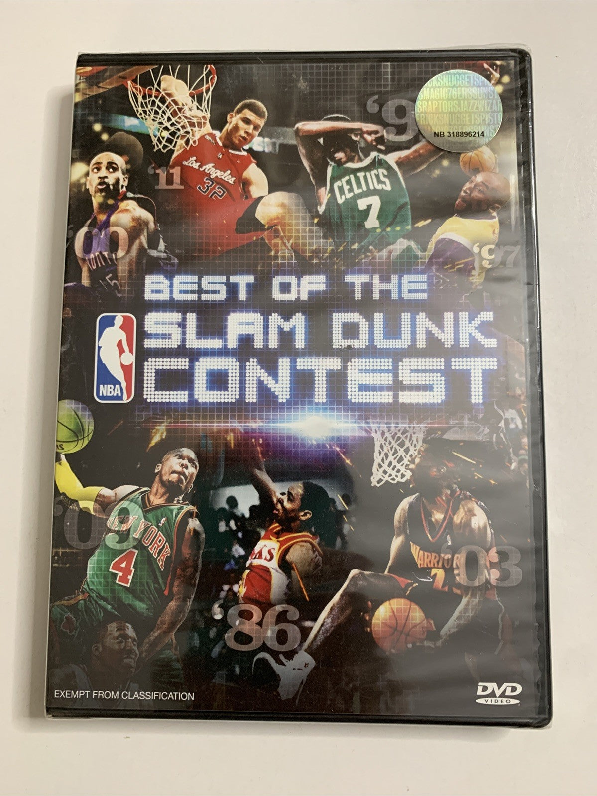 NBA Best Of The Slam Dunk Contest (DVD, 2010) Region 4 NEW Sealed