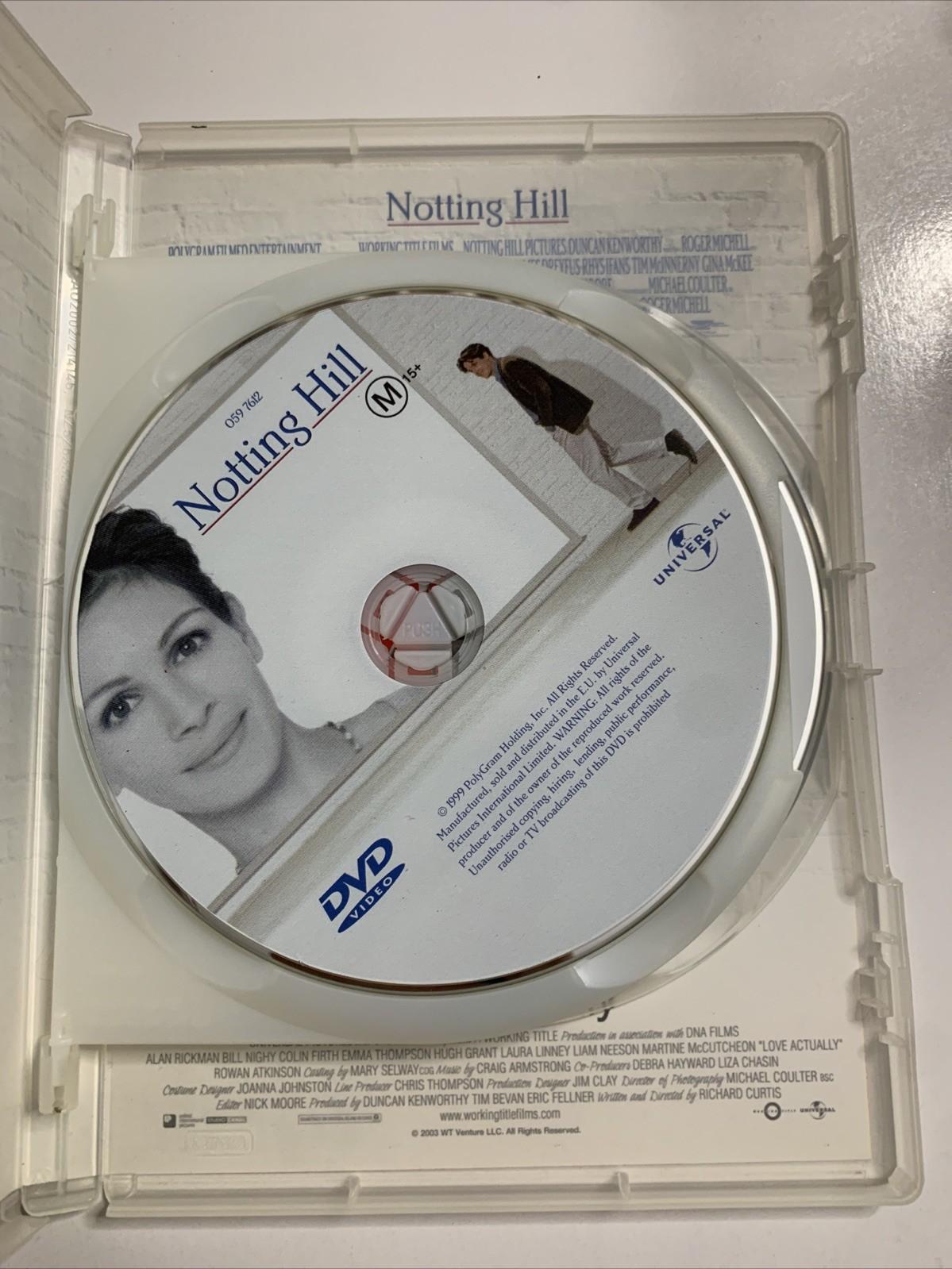 Notting Hill / Love Actually (DVD, 2006, 2-Disc Set) Region 4 &2