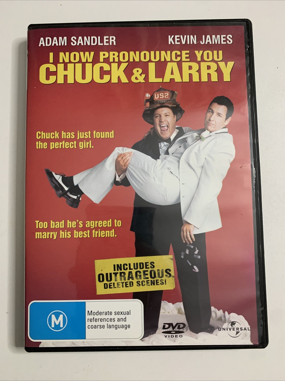 I Now Pronounce You Chuck And Larry (DVD,2007) Adam Sandler, Kevin James Region4