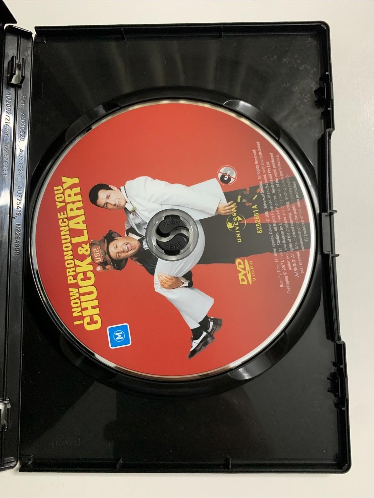 I Now Pronounce You Chuck And Larry (DVD,2007) Adam Sandler, Kevin James Region4