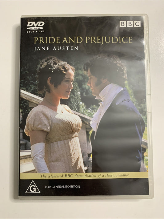 Pride And Prejudice BBC (DVD, 1995, 2-Disc) Jennifer Ehle, Colin Firth Region 4