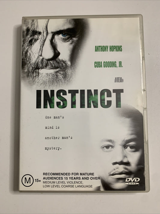 Instinct (DVD, 1999) Anthony Hopkins, Cuba Gooding Jr.  Region 4