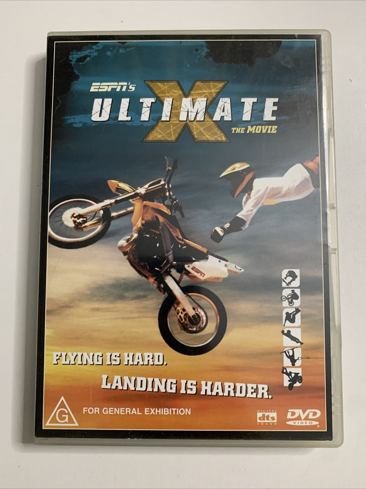 ESPN Ultimate X The Movie (DVD, 2002) Region 4