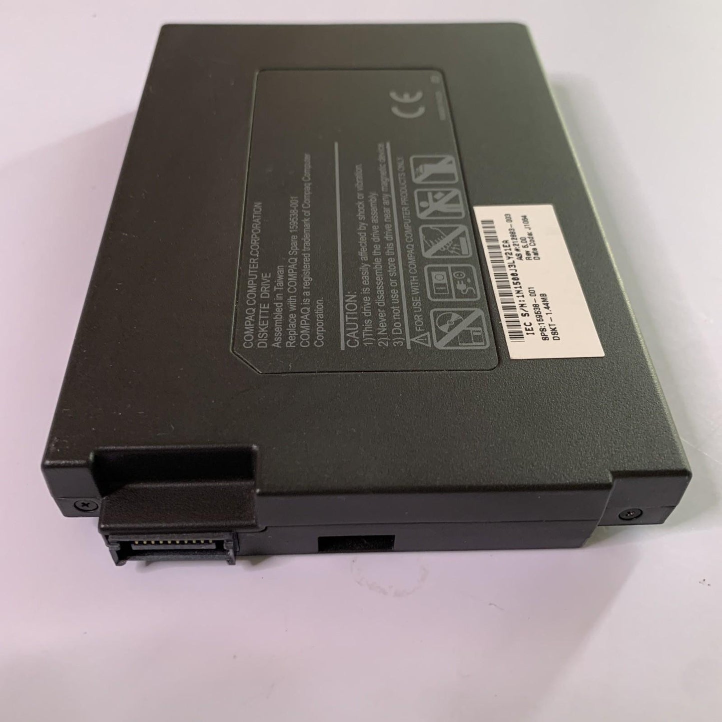 Compaq 1.44MB 3.5" Floppy Disk Drive FDD Internal Drive Laptop 159538-001