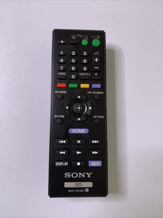 Sony Blu-ray RMT-B199P BD Remote Control For Sony Blu-Ray Player