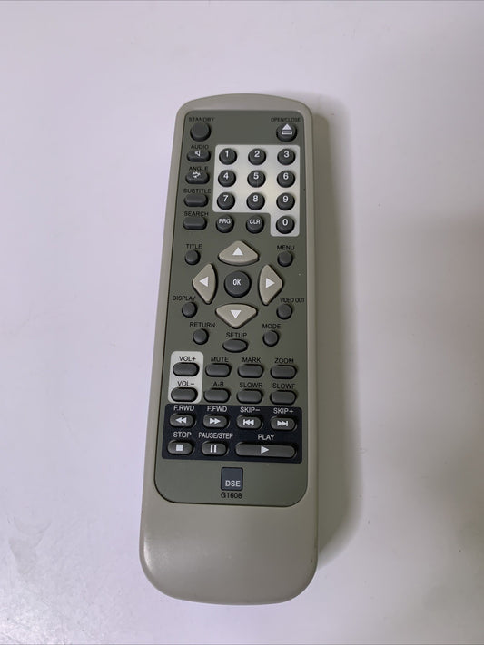 Genuine DSE G1608 Remote Control For DSE DVD Player
