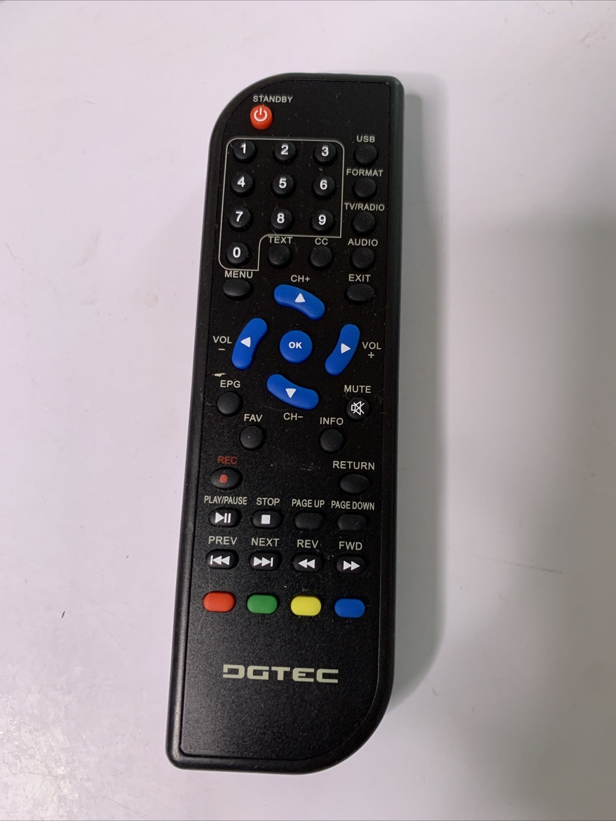 Genuine DGTEC Remote Control For DGTEC DVD Player – Retro Unit