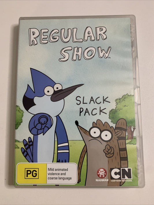 Regular Show Slack Pack (DVD, 2010) Animation Region 4