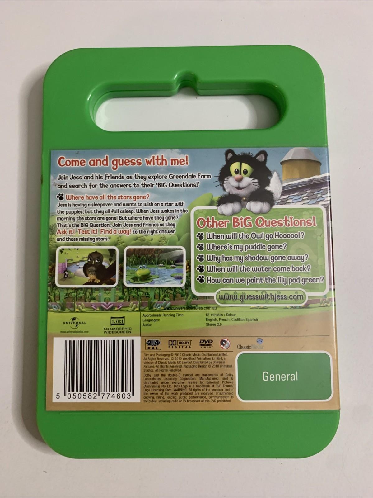 Guess With Jess: Where Have All the Stars Gone (DVD, 2009) Animation Region 4 &2