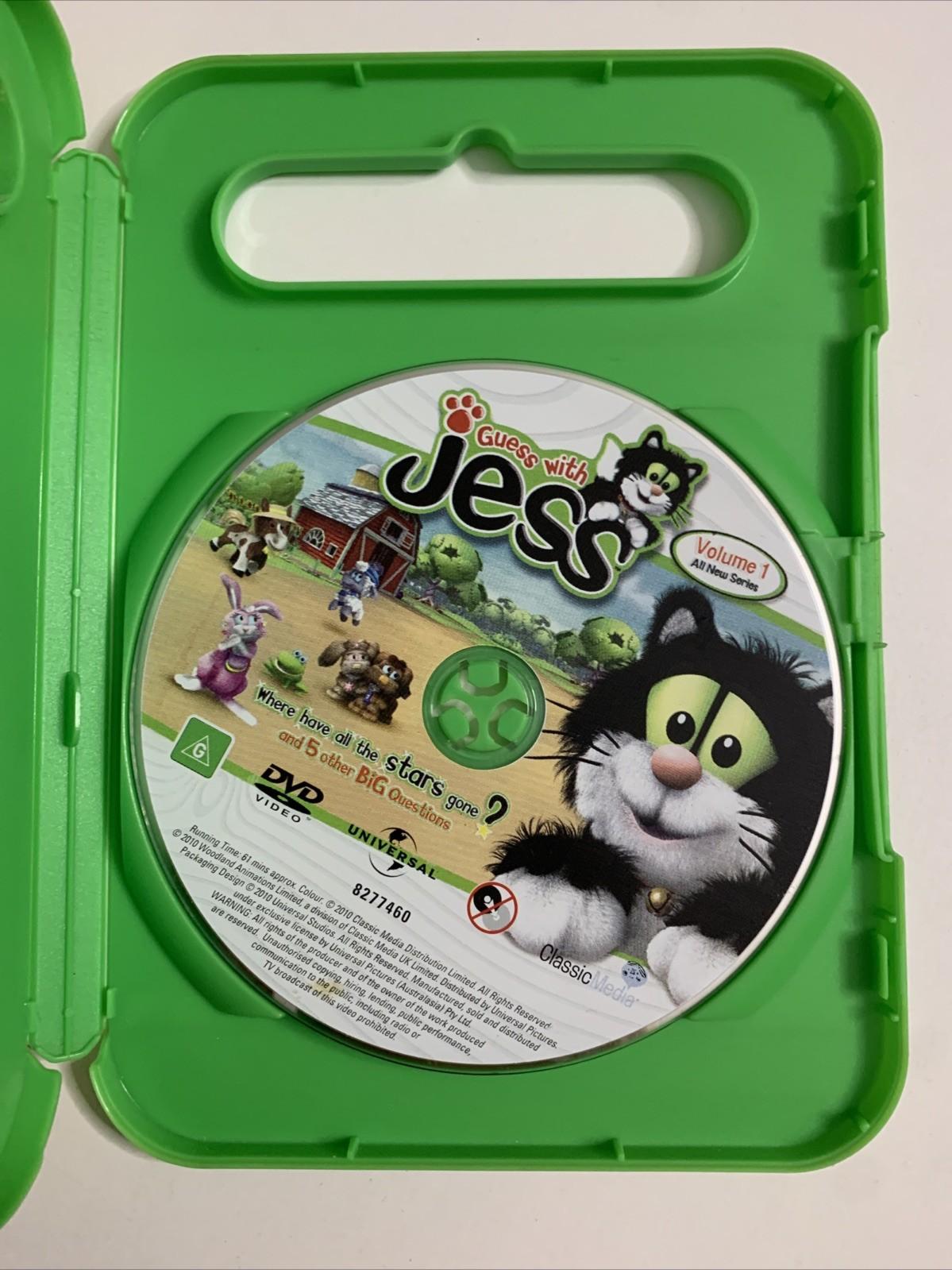 Guess With Jess: Where Have All the Stars Gone (DVD, 2009) Animation Region 4 &2