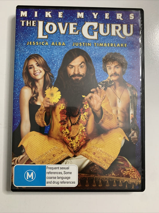 The Love Guru (DVD, 2008) Justin Timberlake, Kanye West, Mike Myers Region 4