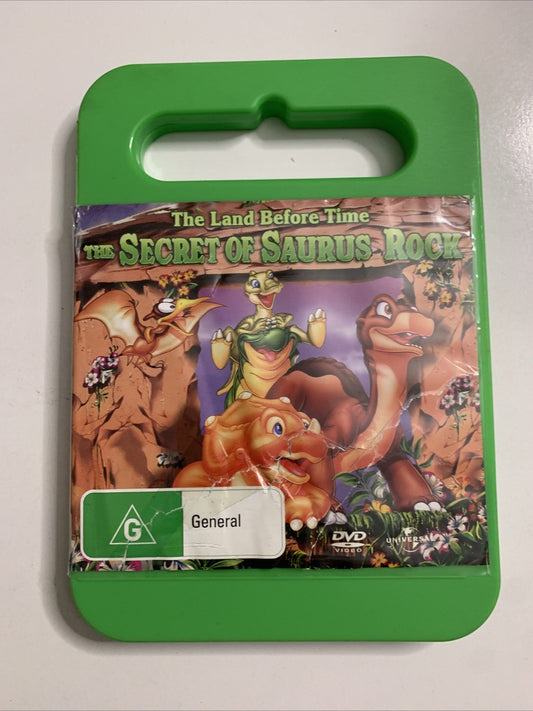 The Land Before Time: The Secret of Saurus Rock (DVD, 1998) Region 4 &2