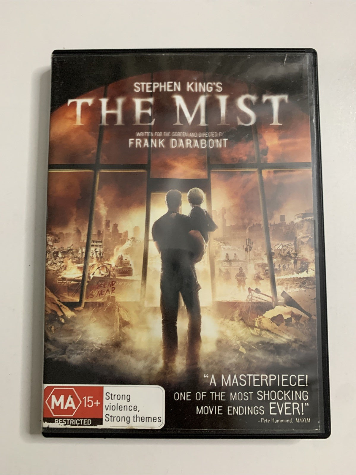 The Mist (DVD, 2007) Thomas Jane, William Sadler, Marcia Gay Harden Region 4