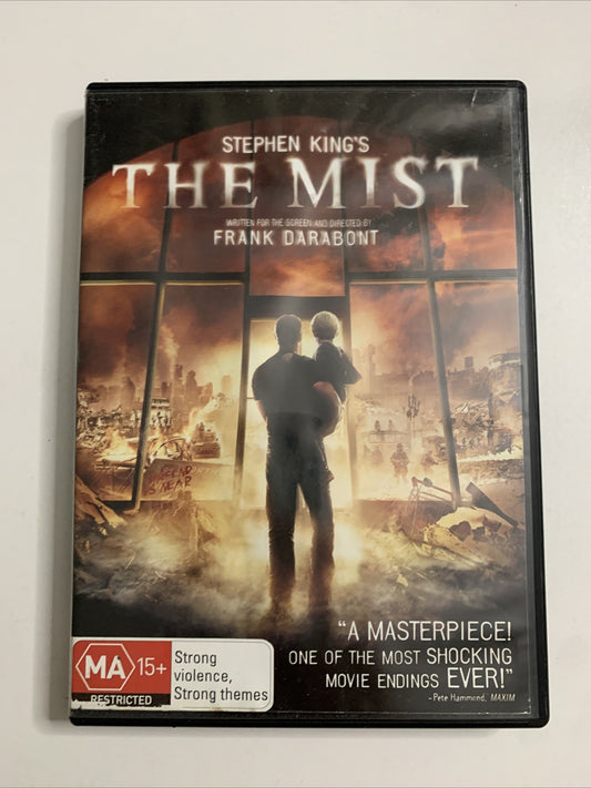 The Mist (DVD, 2007) Thomas Jane, William Sadler, Marcia Gay Harden Region 4