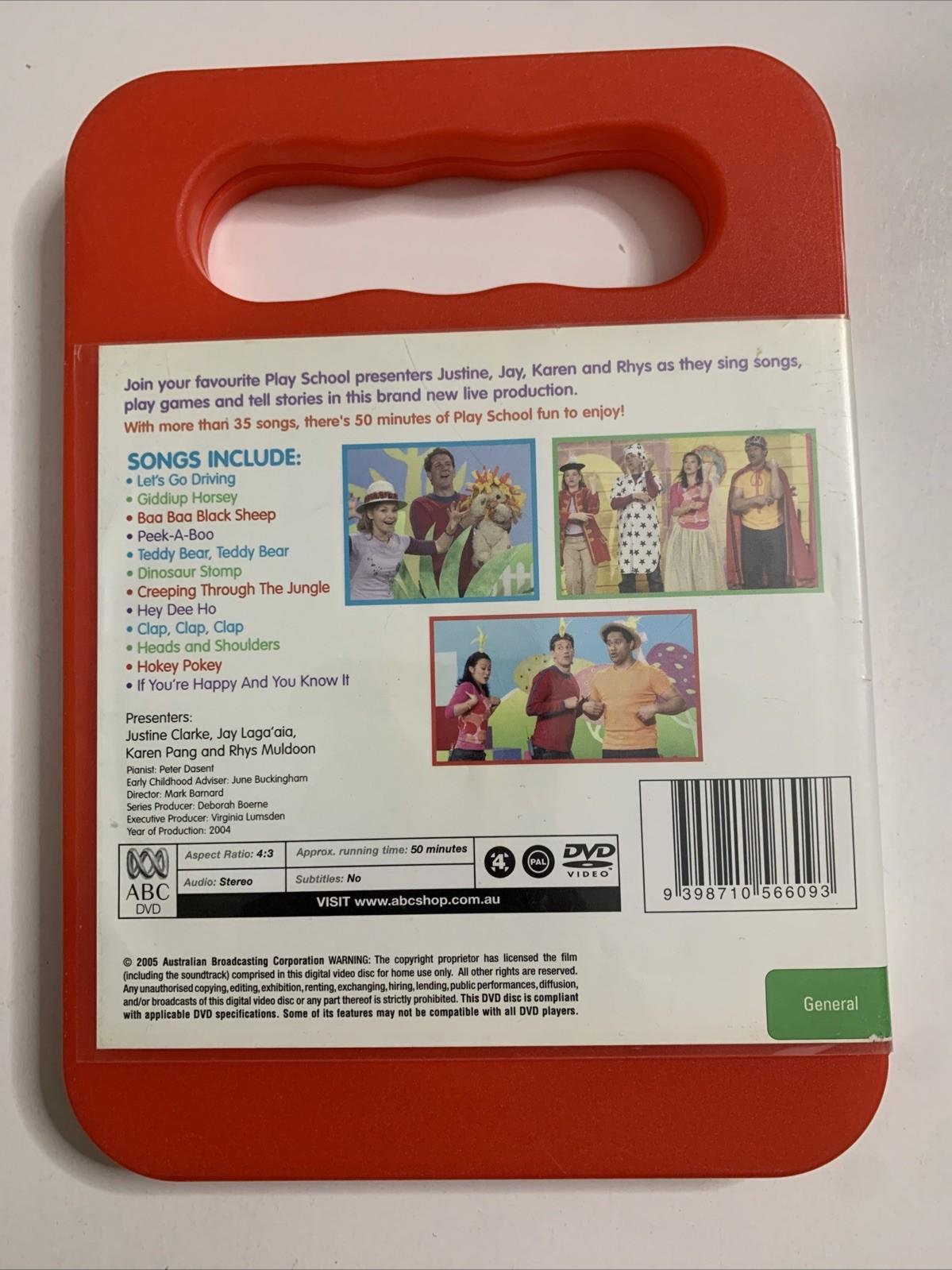 Play School: Live In Concert (DVD, 2004) ABC Kids Region 4